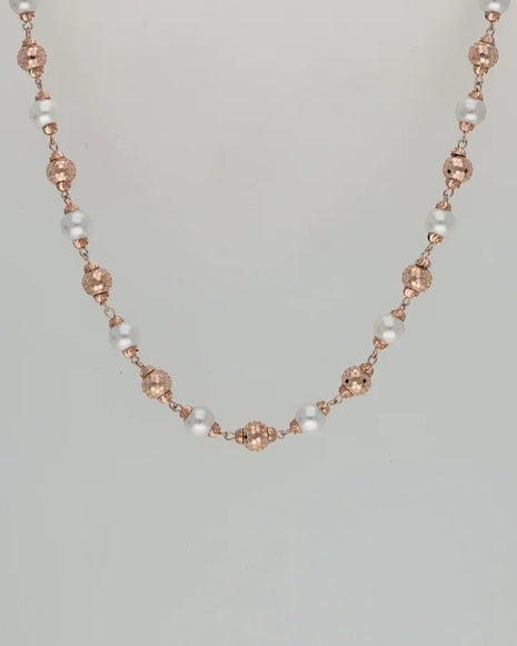 Glimmer Sphere Chain in 92.5 Silver