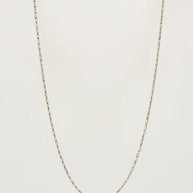 Cut Bead Italian Chain in 92.5 Silver