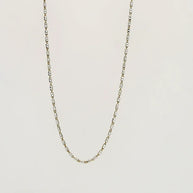 Cut Bead Italian Chain in 92.5 Silver