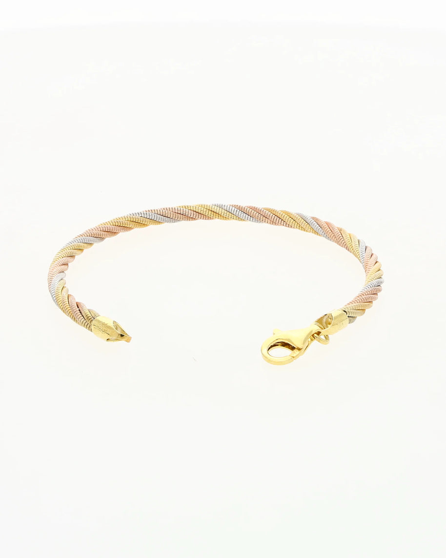 Rose Rope Bracelet in 92.5 Silver