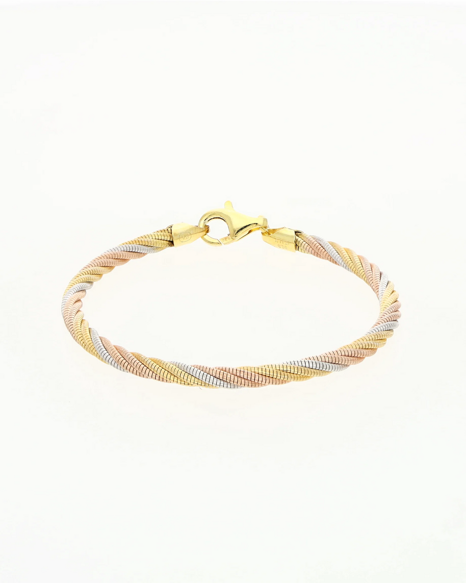 Rose Rope Bracelet in 92.5 Silver