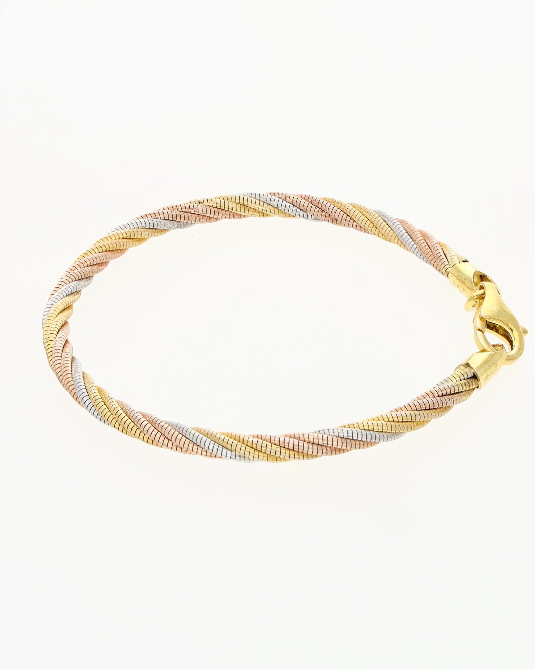 Rose Rope Bracelet in 92.5 Silver