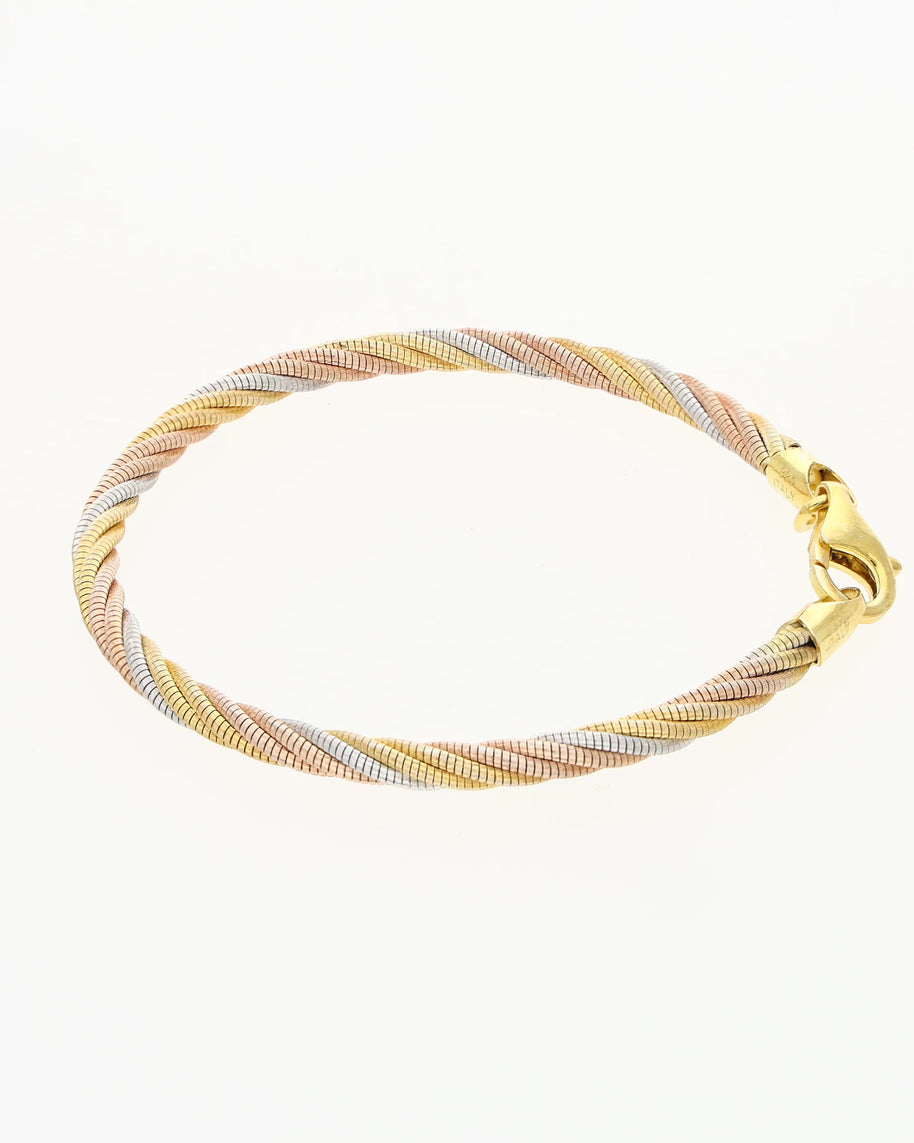 Rose Rope Bracelet in 92.5 Silver