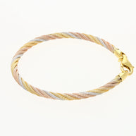 Rose Rope Bracelet in 92.5 Silver