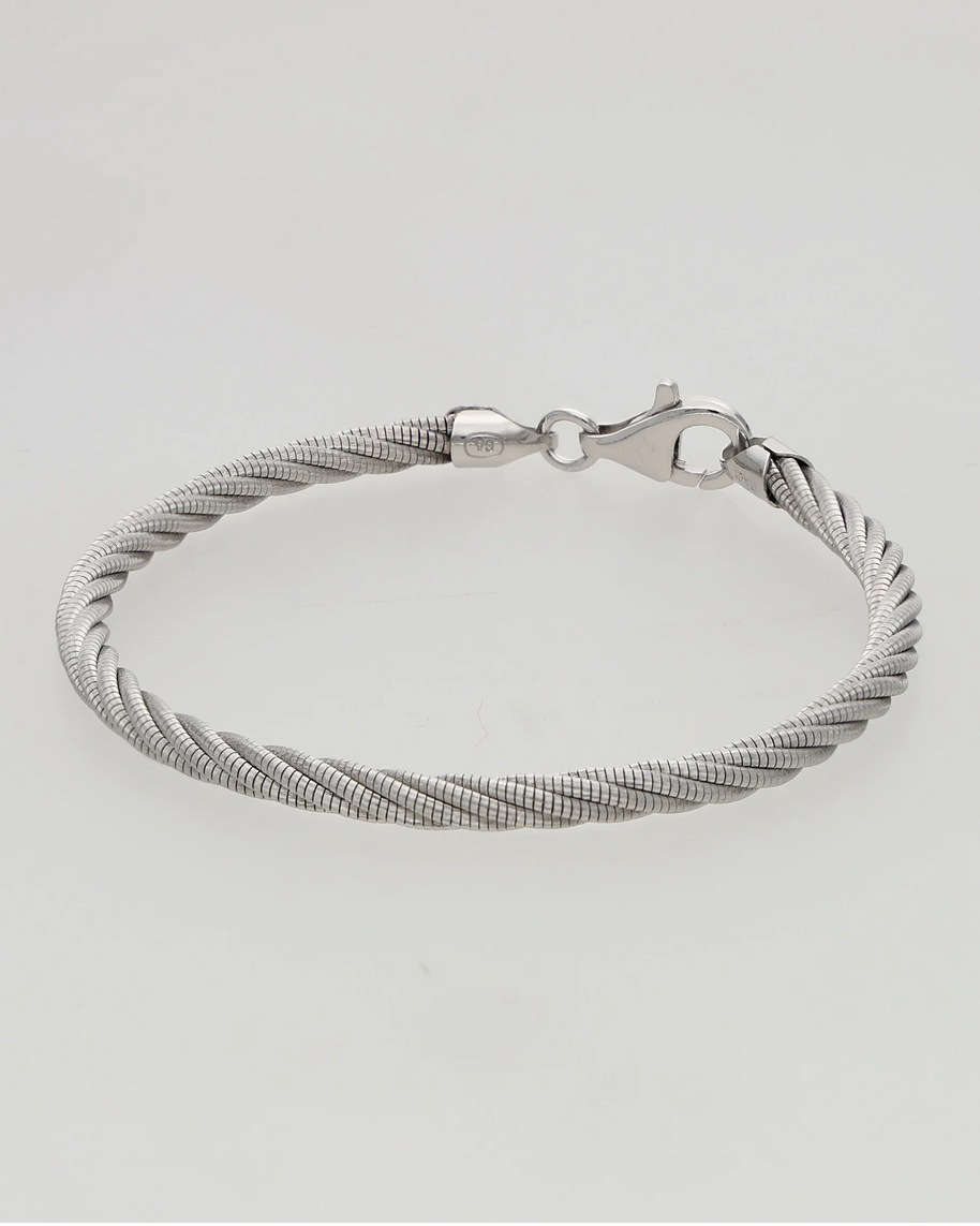 Twisted Luxe Bracelet in 92.5 Silver