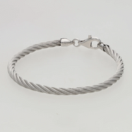 Twisted Luxe Bracelet in 92.5 Silver