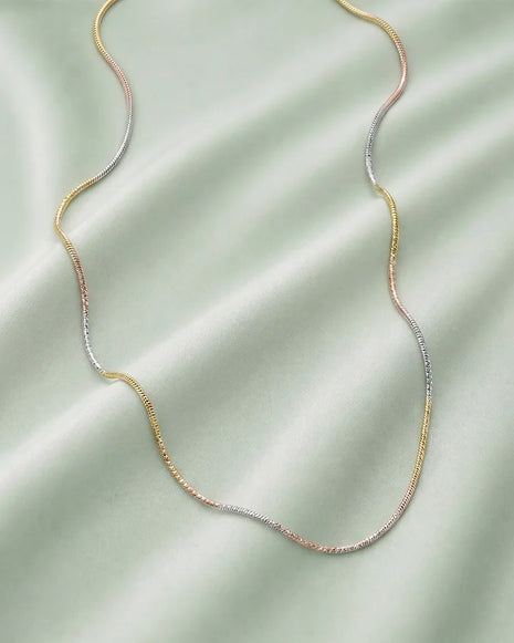 Trinity Glow Chain in 92.5 Silver