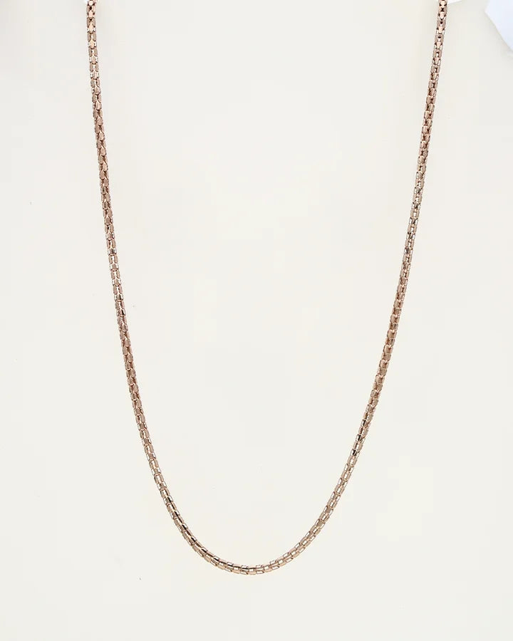 Spark Cut Italian Chain in 92.5 Silver