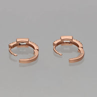 Radiance Hoop Earrings in 92.5 Silver