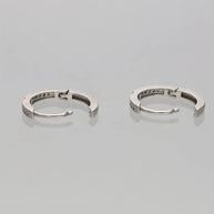Classic Hoop Earrings in 92.5 Silver