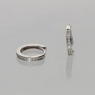 Classic Hoop Earrings in 92.5 Silver