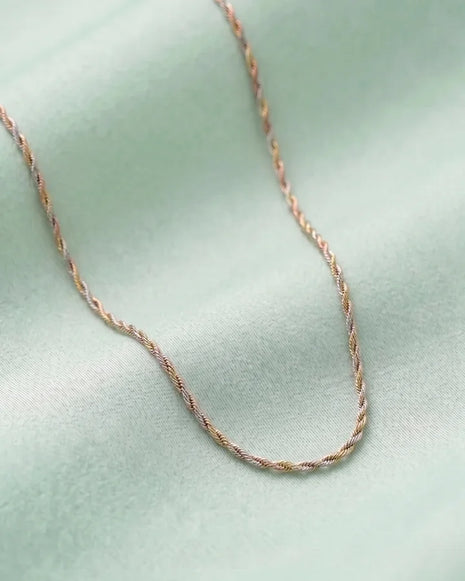 Trinity Rope Chain in 92.5 Silver