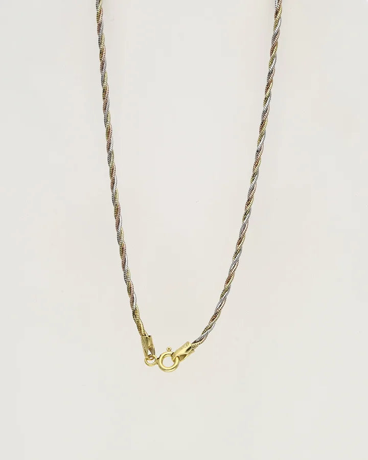 Trinity Rope Chain in 92.5 Silver