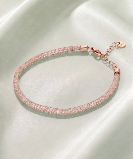 Rose Luxe Bracelet  in 92.5 Silver