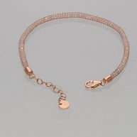 Rose Luxe Bracelet  in 92.5 Silver