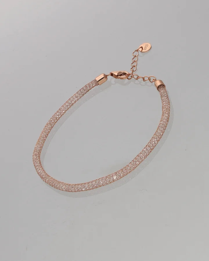 Rose Luxe Bracelet  in 92.5 Silver