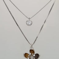 Petal Curve Duo in 92.5 Silver