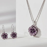 Velvet Rose Charm Duo in 92.5 Silver
