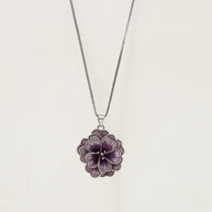 Velvet Rose Charm Duo in 92.5 Silver