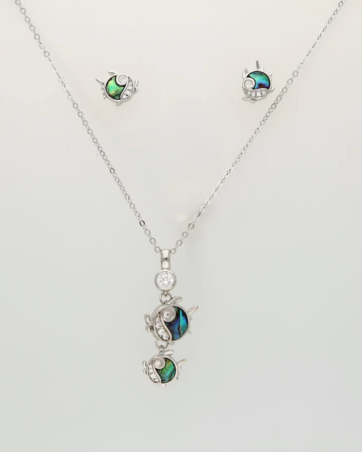 Fish Charm Duo in 92.5 Silver