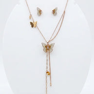 Rose Aura Duo in 92.5 Silver