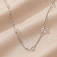 Ivory Chain  in 92.5 Silver