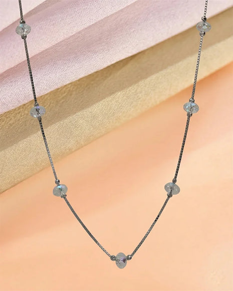 Ivory Chain  in 92.5 Silver