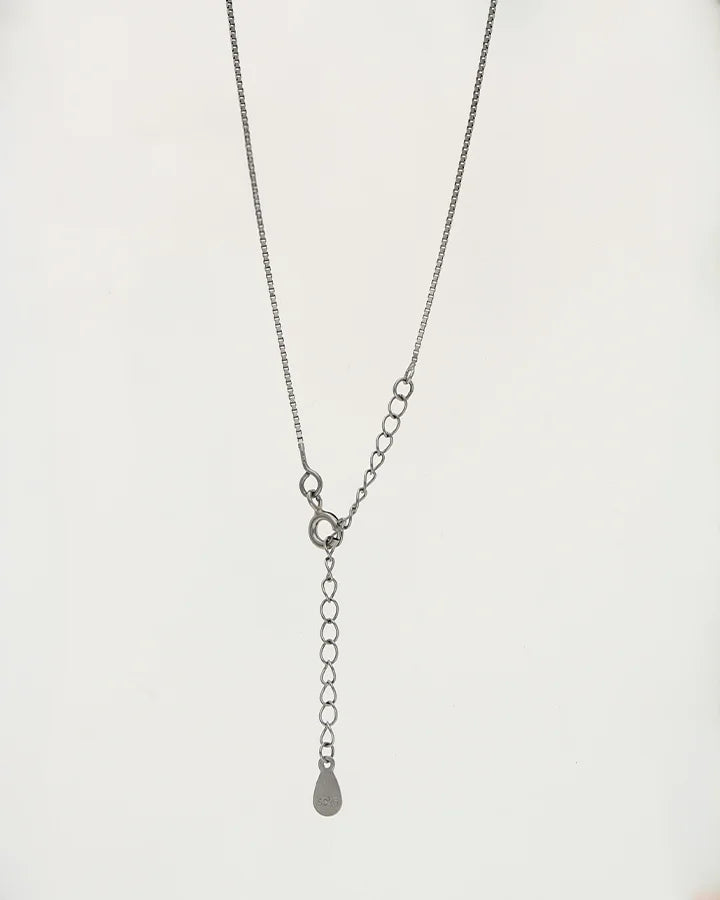 Saffron Glow Chain  in 92.5 Silver