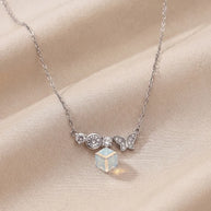 Urban Stone Chain  in 92.5 Silver