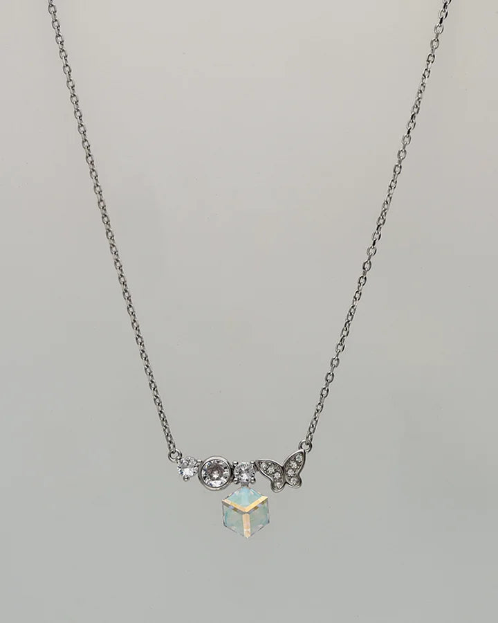 Urban Stone Chain  in 92.5 Silver