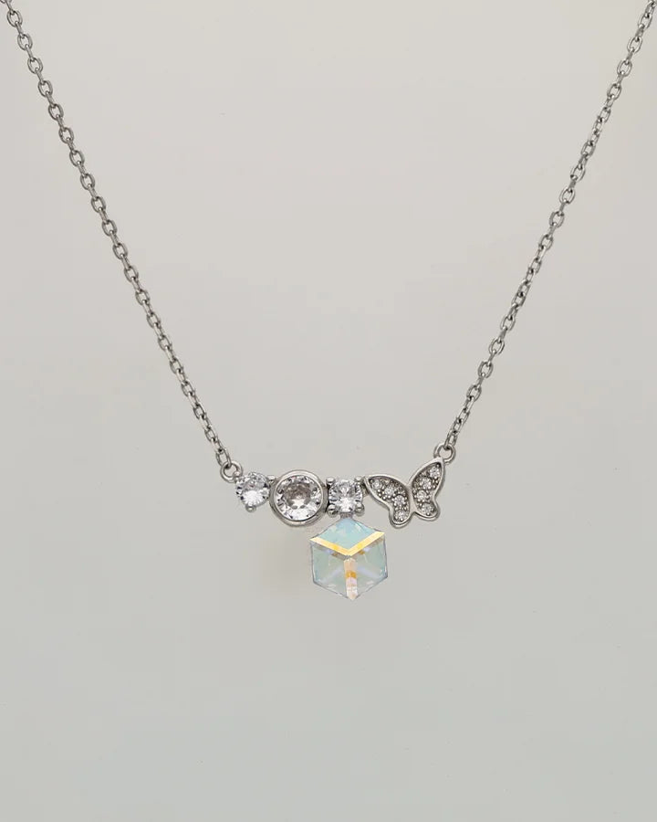 Urban Stone Chain  in 92.5 Silver