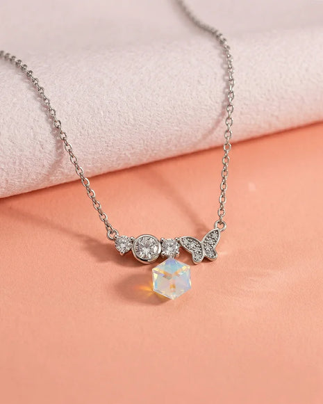 Urban Stone Chain  in 92.5 Silver