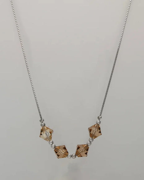 Golden Hue Chain  in 92.5 Silver