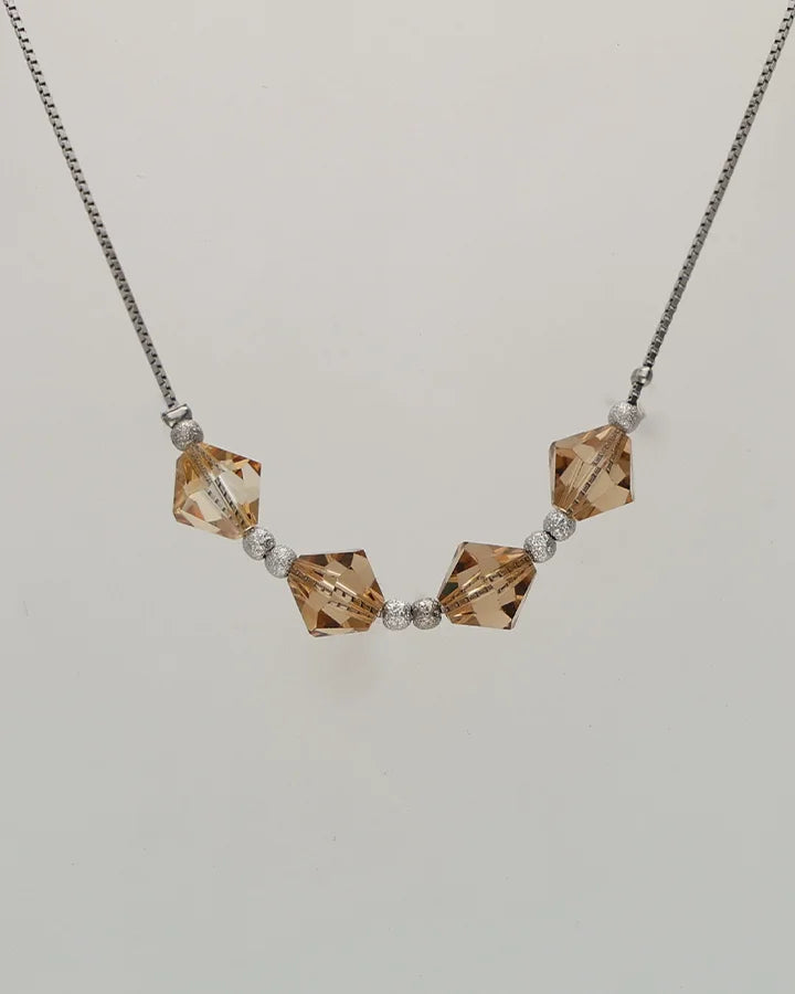 Golden Hue Chain  in 92.5 Silver