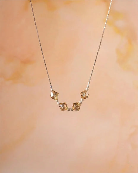 Golden Hue Chain  in 92.5 Silver