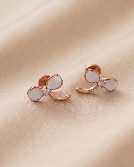 Blush Spark Studs in 92.5 Silver