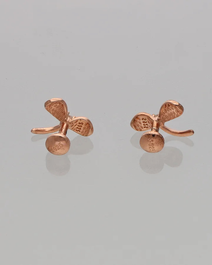 Blush Spark Studs in 92.5 Silver