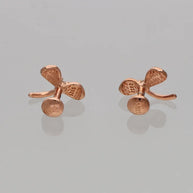 Blush Spark Studs in 92.5 Silver
