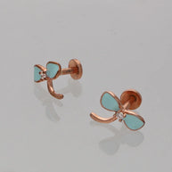 Mist Studs in 92.5 Silver
