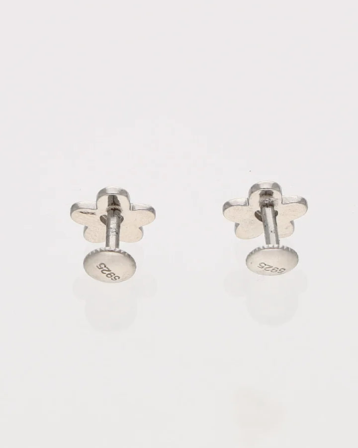 Black Studs in 92.5 Silver