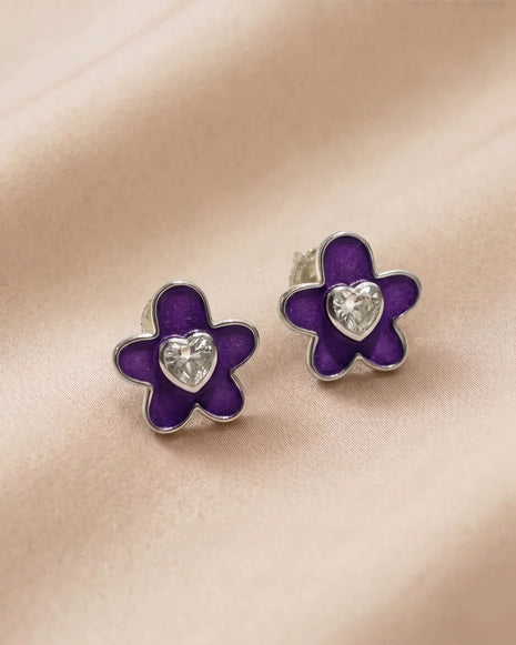 Starlit Studs in 92.5 Silver