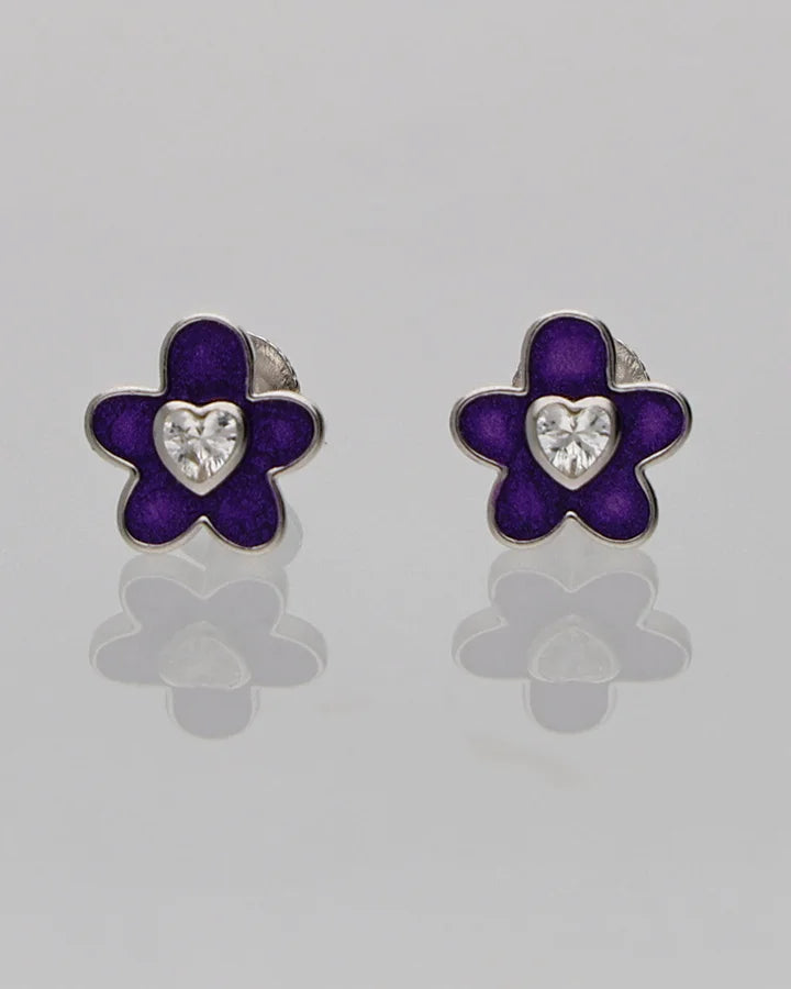 Starlit Studs in 92.5 Silver