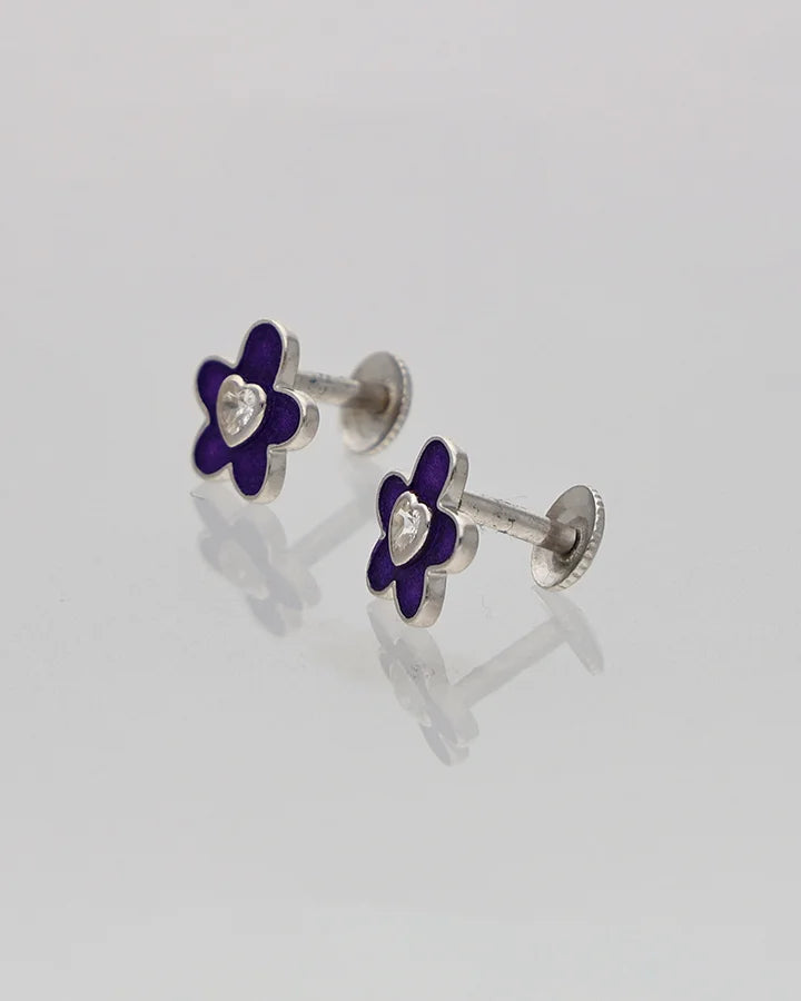 Starlit Studs in 92.5 Silver