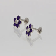 Starlit Studs in 92.5 Silver