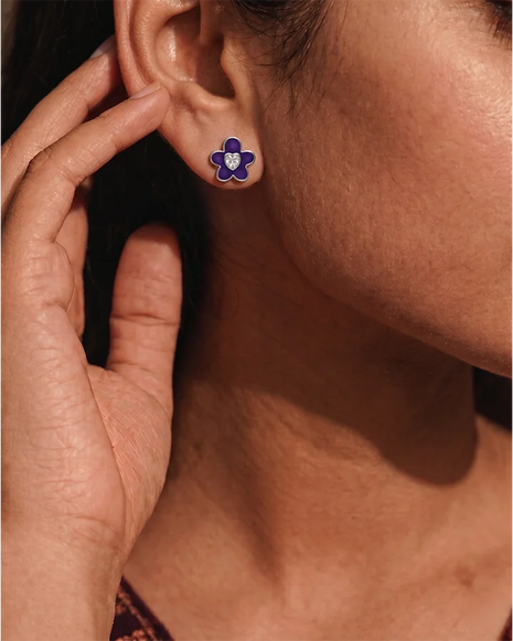 Starlit Studs in 92.5 Silver