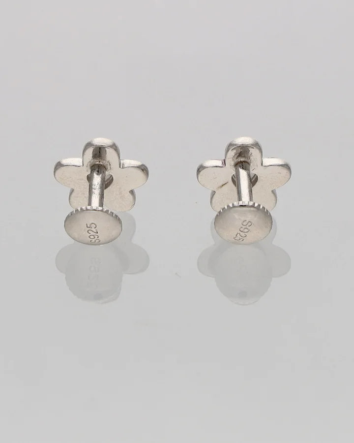 Scarlet Studs in 92.5 Silver