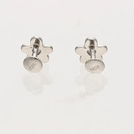 Green Flora Studs in 92.5 Silver