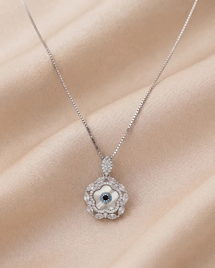 Mystic Eye Chain  in 92.5 Silver