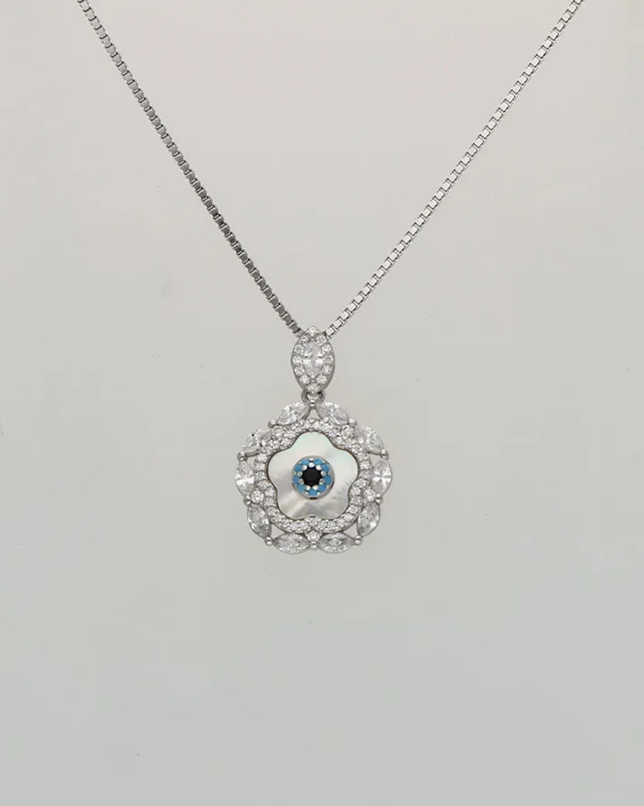 Mystic Eye Chain  in 92.5 Silver