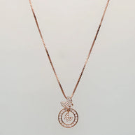 Petal Wings Chain  in 92.5 Silver